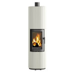 Akumulační kamna Leda SANNA bílý smalt